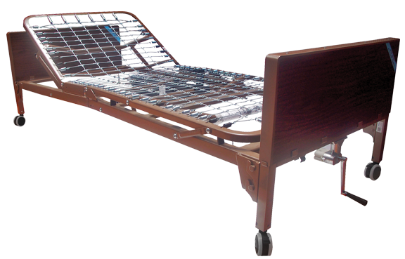 cama tipo hospital semielectrica