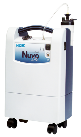 concentrador  de oxigeno nuvo